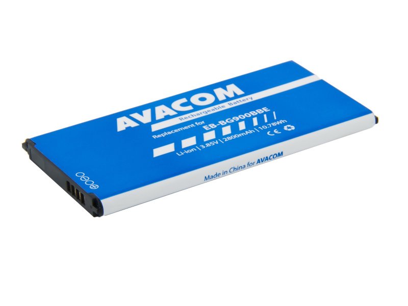 Baterie AVACOM GSSA-S5-2800 do mobilu Samsung Galaxy S5 Li-Ion 3,85V 2800mAh, (náhrada EB-BG900BBE) - obrázek produktu