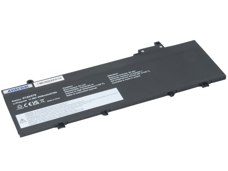 Baterie AVACOM pro Lenovo ThinkPad T480S Li-Pol 11,58V 4950mAh 57Wh - obrázek produktu