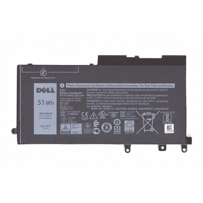 Dell Baterie 3-cell 42W/ HR LI-ON pro Latitude 5280, 5290, 5480, 5490, 5580, 5590 - obrázek produktu