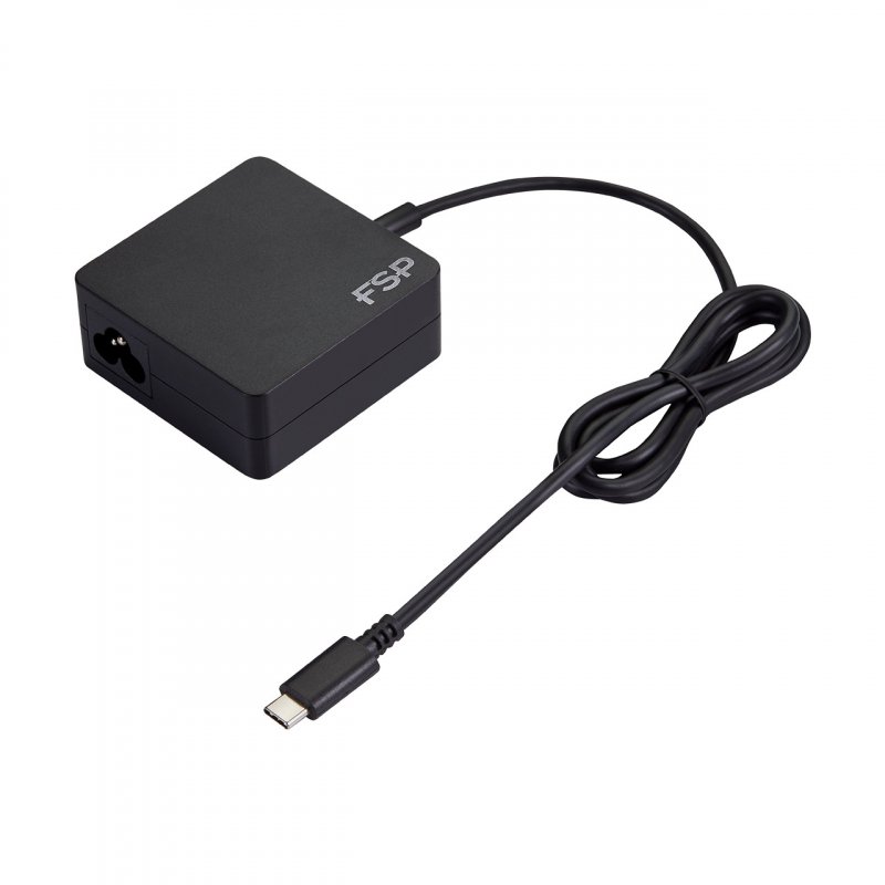 FSP NB C 65 napájecí adaptér, USB-C (PD), 65W (5V, 9V, 12V, 15V, 20V) - obrázek produktu