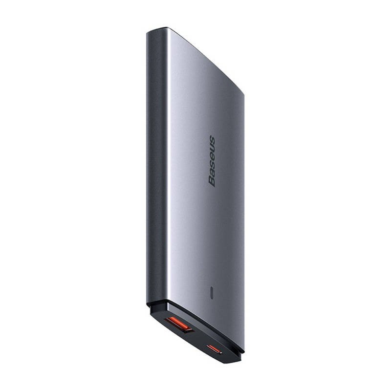 Baseus Nabíječka do sítě GaN5 Pro Ultra Slim USB-C/ USB-A 65 W šedá - obrázek č. 3