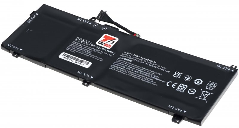 Baterie T6 Power HP ZBook Studio G3, ZBook Studio G4, 4210mAh, 64Wh, 4cell, Li-pol - obrázek produktu