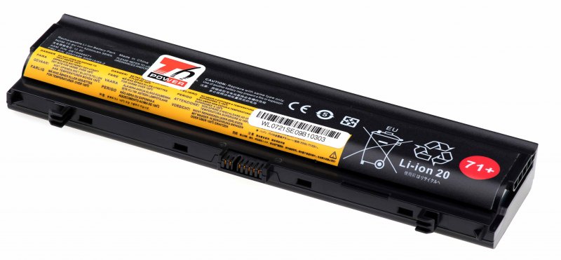 Baterie T6 Power Lenovo ThinkPad L560, L570, 5200mAh, 56Wh, 6cell - obrázek produktu
