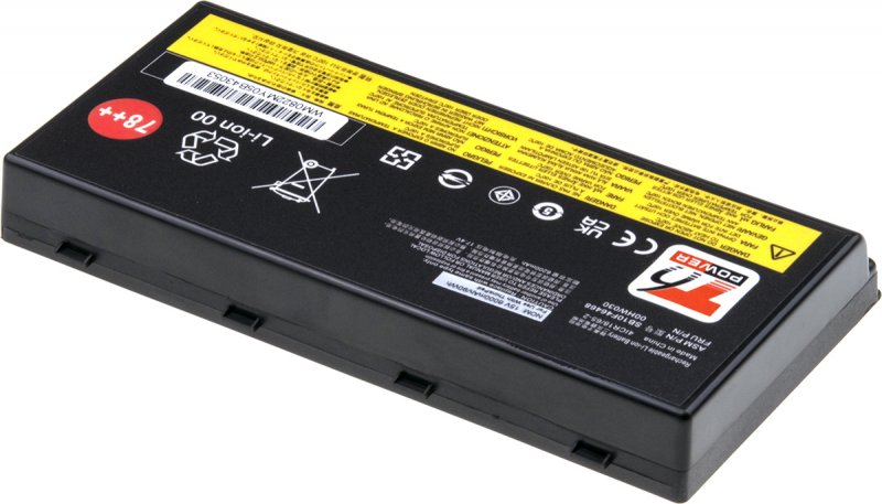 Baterie T6 Power Lenovo ThinkPad P70, ThinkPad P71, 5600mAh, 84Wh, 8cell - obrázek č. 1