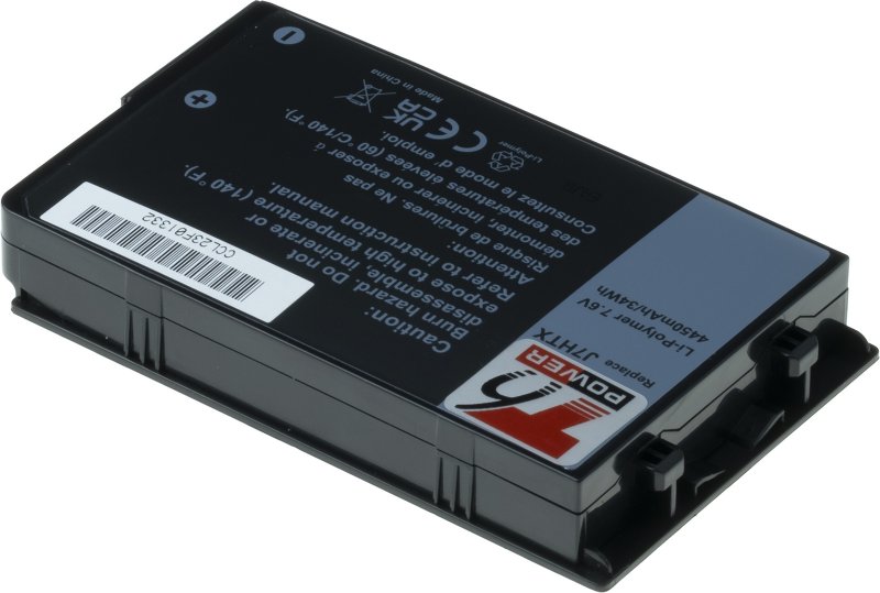 Baterie T6 Power Dell Latitude 12 7202, 7212, 7220 Rugged, 4450mAh, 34Wh, 2cell, Li-ion - obrázek č. 1