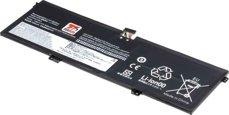 Baterie T6 Power Lenovo Yoga C930-13IKB, 7820mAh, 60Wh, 4cell, Li-pol - obrázek produktu