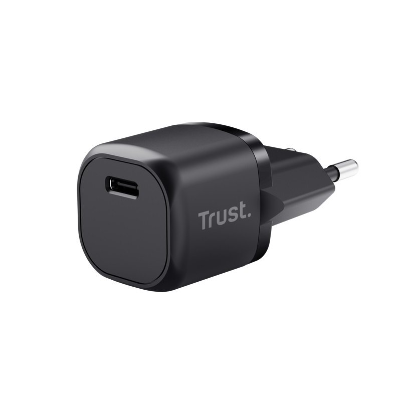 TRUST MAXO 20W USB-C CHARGER BLACK - obrázek produktu