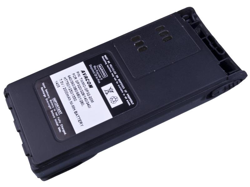 Motorola GP320/340/360, HT750/1250..- WARIS Ni-MH 7,5V 2000mAh - obrázek produktu