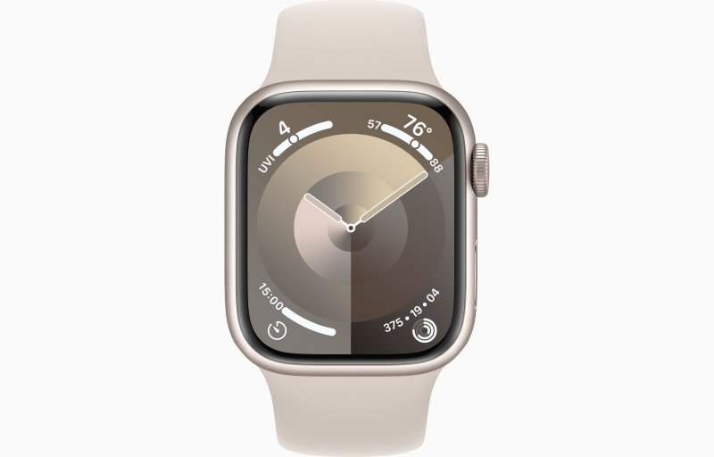 Apple Watch S9 Cell/ 41mm/ Starlight/ Sport Band/ Starlight/ -S/ M - obrázek č. 1