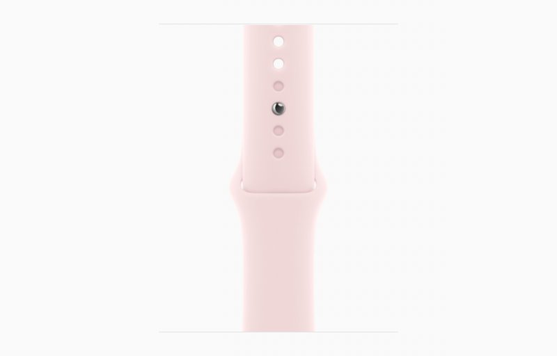 Apple Watch S9/ 41mm/ Pink/ Sport Band/ Light Pink/ -S/ M - obrázek č. 2