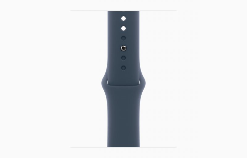 Apple Watch S9/ 45mm/ Silver/ Sport Band/ Storm Blue/ -M/ L - obrázek č. 2