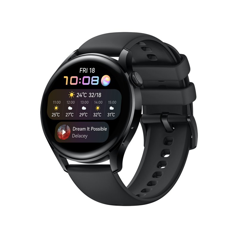 Huawei Watch 3/ Black/ Sport Band/ Black - obrázek produktu