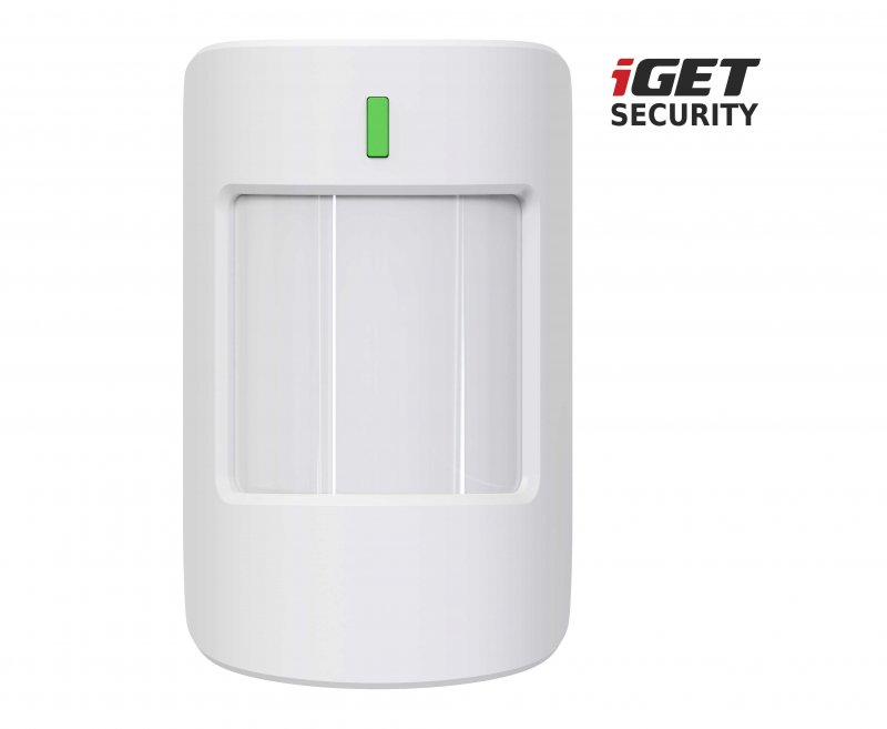 iGET SECURITY EP1 - bezdrátový pohybový PIR senzor pro alarm M5, vysoká výdrž baterie až 5 let, 1 km - obrázek produktu