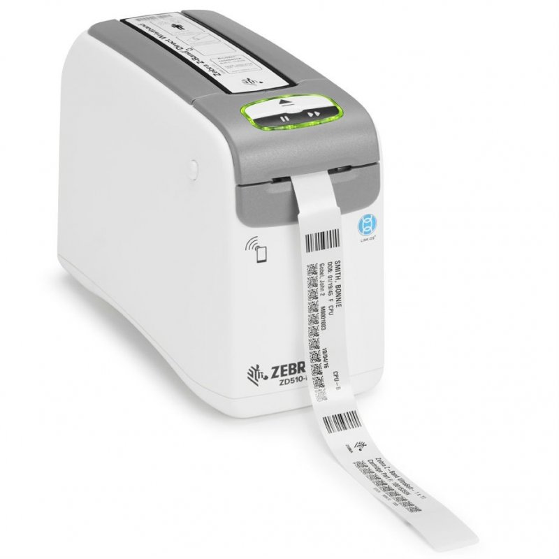 Zebra ZD510,DT-300dpi wristband printer USB,LAN,WiFi,BT - obrázek produktu