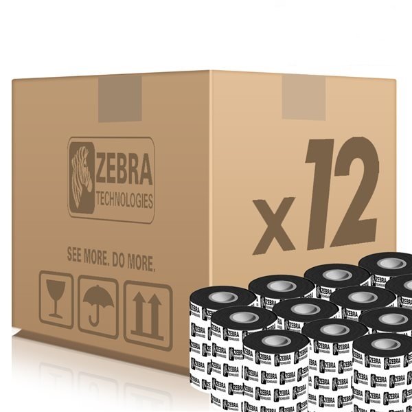 Zebra páska 2300 Wax. šířka 64mm. délka 74m - obrázek produktu
