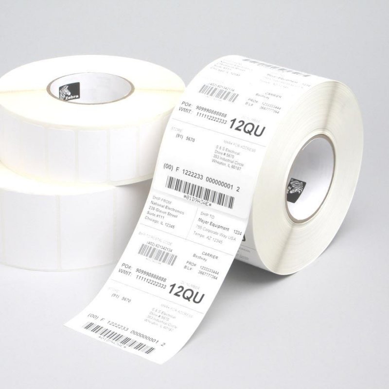 Z-Select 1000T, Midrange, 76x38mm, 3,634 labels for roll, 6 rolls in box. - obrázek produktu