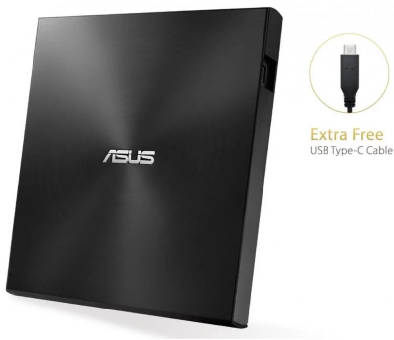 ASUS SDRW-08U9M-U BLACK (USB-C/ A) - obrázek produktu