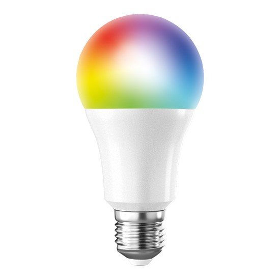 LED SMART WIFI žárovka,10W, E27, RGB, 270°, 900lm - obrázek produktu