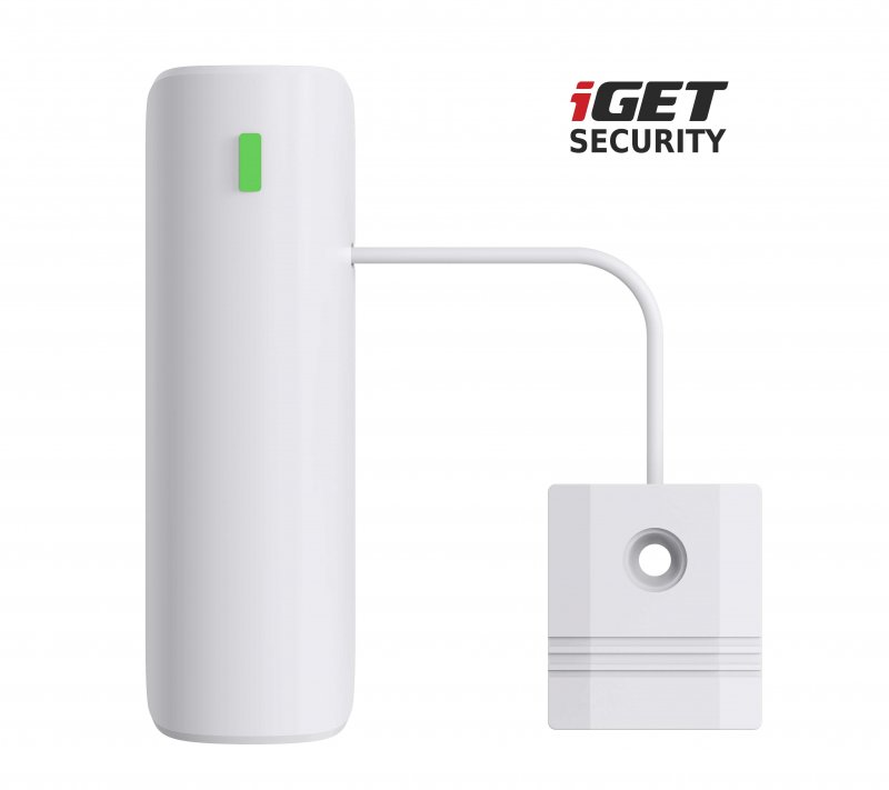 iGET SECURITY EP9 - bezdrátový senzor pro detekci vody pro alarm M5, výdrž baterie až 5 let, 1 km - obrázek produktu