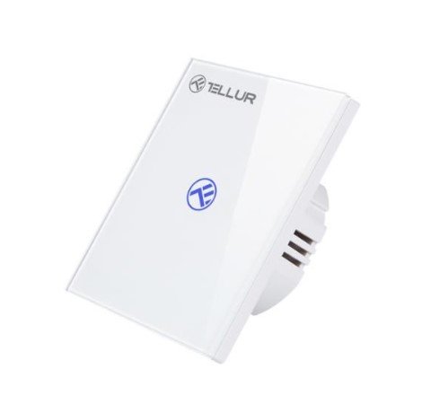 Tellur WiFi Smart Spínač, 1 port, 1800W, 10A bílý - obrázek produktu