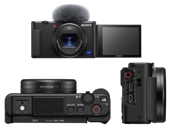 Sony ZV-1 černá,20,1Mpix, vlogovací fotoaparát - obrázek č. 1