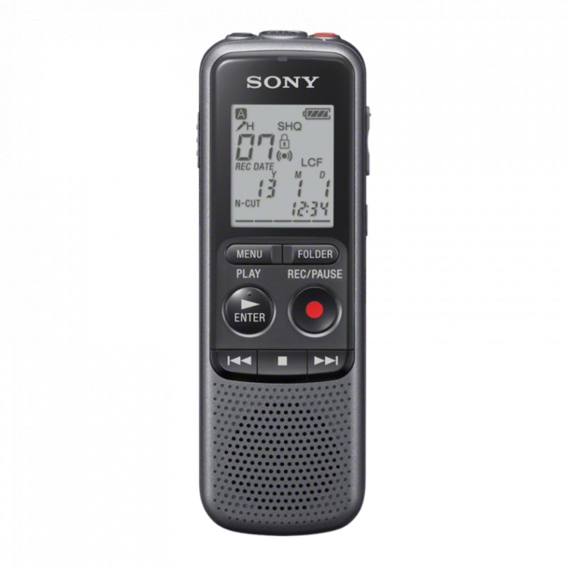 Sony dig. diktafon ICD-PX240,černý,4GB,PC - obrázek produktu