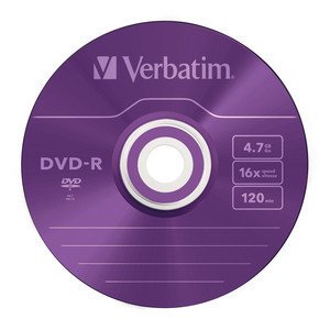 VERBATIM DVD-R 4,7 GB (120min) 16x colour slim box, 5ks/ pack - obrázek č. 5