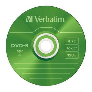 VERBATIM DVD-R 4,7 GB (120min) 16x colour slim box, 5ks/ pack - obrázek č. 2