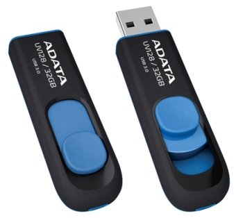ADATA UV128/ 32GB/ USB 3.0/ USB-A/ Modrá - obrázek produktu