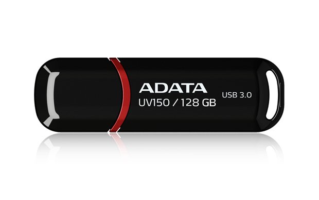 ADATA UV150/ 128GB/ 40MBps/ USB 3.0/ USB-A/ Černá - obrázek produktu