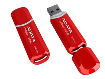 ADATA UV150/ 32GB/ 90MBps/ USB 3.0/ USB-A/ Červená - obrázek produktu