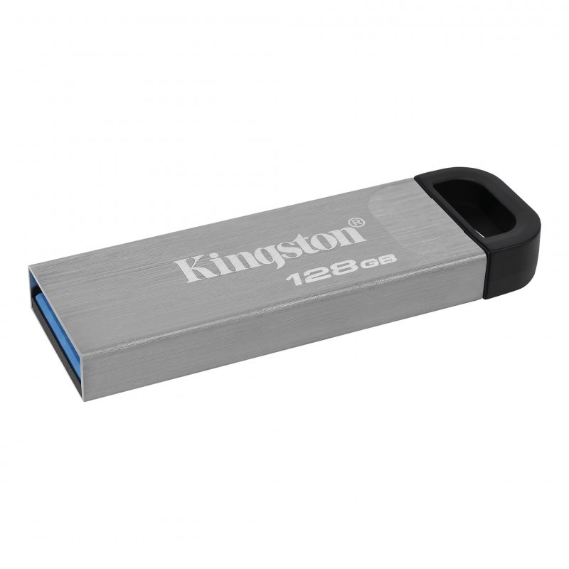 Kingston DataTraveler Kyson/ 128GB/ USB 3.2/ USB-A/ Stříbrná - obrázek č. 1