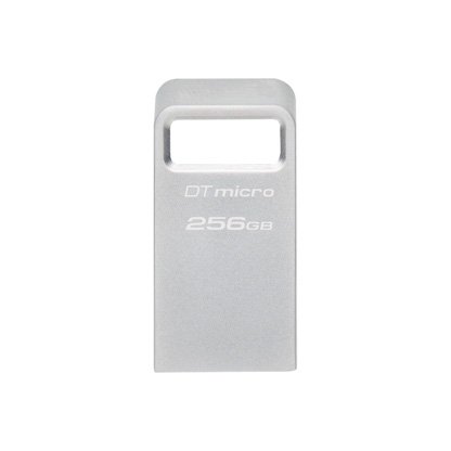 Kingston DataTraveler Micro/ 256GB/ USB 3.2/ USB-A/ Stříbrná - obrázek produktu