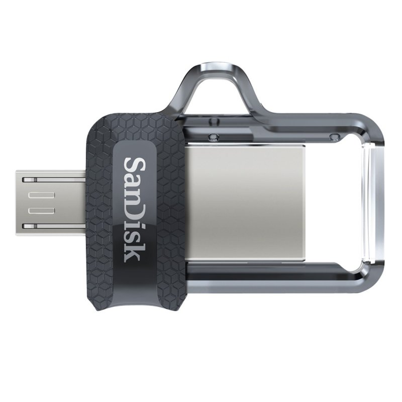 SanDisk Ultra Dual Drive M3/ 128GB/ 150MBps/ USB 3.0/ Micro USB + USB-A - obrázek produktu
