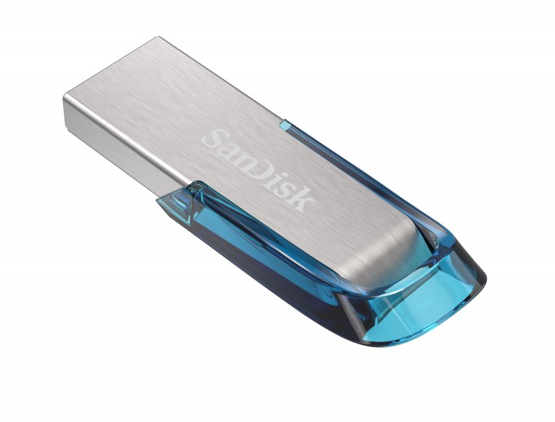 SanDisk Ultra Flair/ 32GB/ 150MBps/ USB 3.0/ USB-A/ Modrá - obrázek č. 1