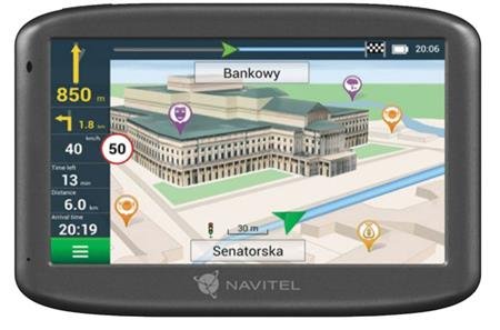 Navitel GPS navigace E505 + magnetický držák - obrázek produktu