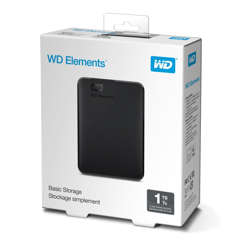 Ext. HDD 2.5" WD Elements Portable 1TB USB - obrázek č. 5