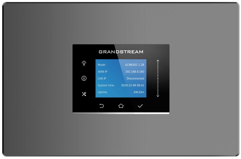 Grandstream UCM6301 VoIP PBX, 500 uživ., 75 soub. hov., videokonf. 12úč., 1xFXO, 1xFXS port - obrázek č. 1