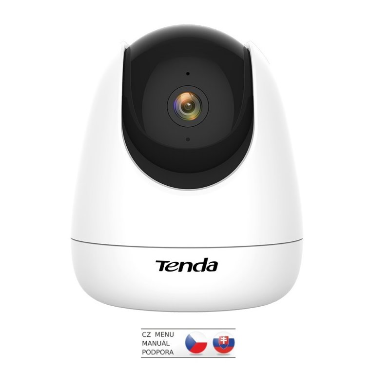 Tenda CP3 Security 1080p Wi-Fi otočná kamera, noční vidění, dvoucestné audio, microSD, CZ aplikace - obrázek produktu