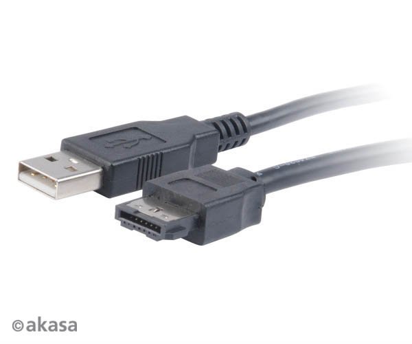 AKASA - Flexstor Esata kabel - obrázek č. 2