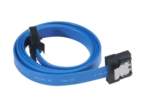 AKASA - Proslim 6Gb/ s SATA3 kabel - 30 cm - modrý - obrázek produktu