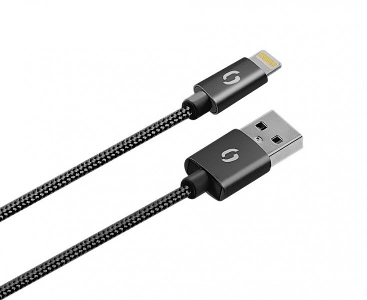 ALIGATOR 3.4A, 2xUSB, smart IC, černá, USB kabel pro iPhone/ iPad - obrázek č. 4