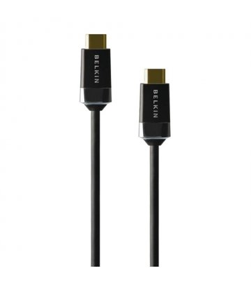 BELKIN HDMI - HDMI Kabel 4K/ Ultra HD s Ethernet, pozlac., 1m - obrázek produktu