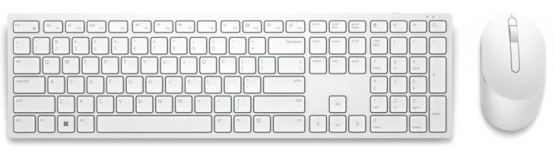 Dell set klávesnice+myš, KM5221W, bezdrát.,US bílá - obrázek produktu