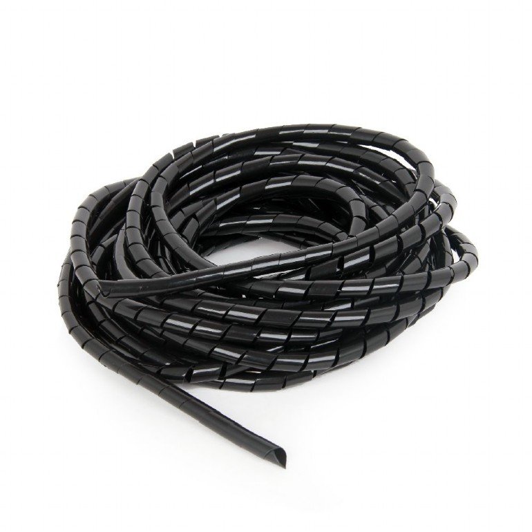 GEMBIRD Organizér kabelů, 10 m, black - obrázek produktu