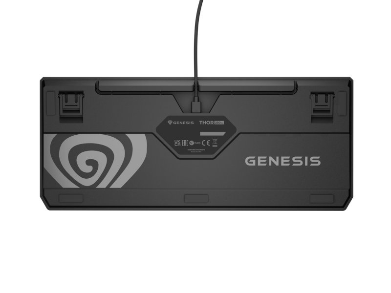 Genesis herní klávesnice THOR 230/ TKL/ RGB/ Outemu Red/ Drátová USB/ US layout/ Anchor Positive Šedá - obrázek č. 13