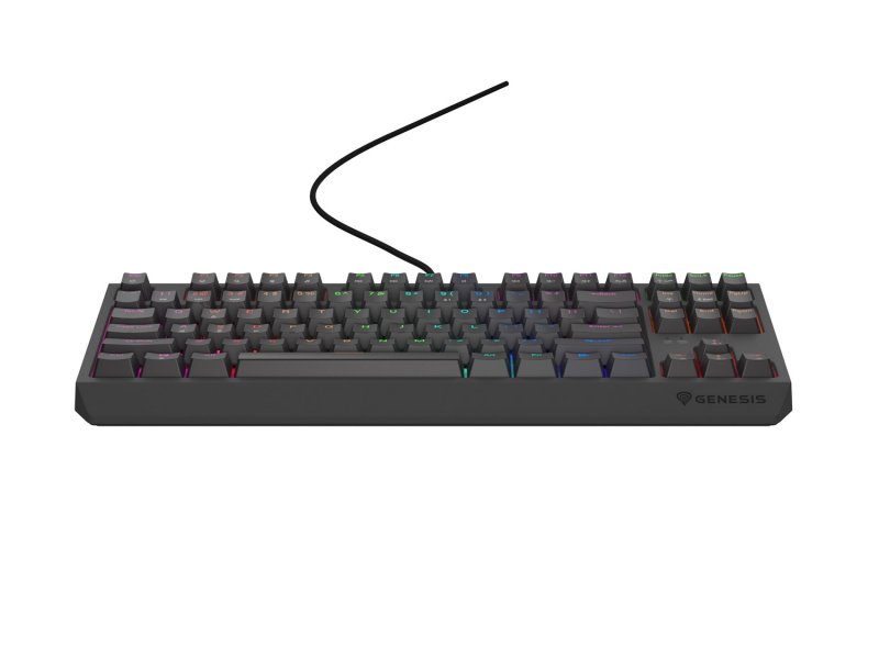 Genesis herní bezdrátová klávesnice THOR 230 Lite/ Drátová USB/ US layout/ Černá - obrázek č. 5