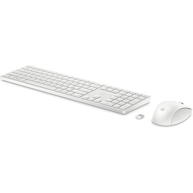 HP 650 Bezdrátová klávesnice a myš - bílá - obrázek č. 1