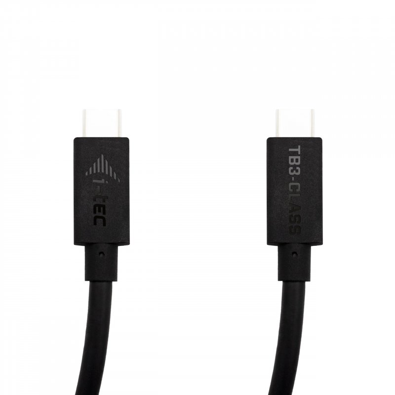 i-tec Thunderbolt 3 – Class Cable, 40 Gbps, 100W Power Delivery, USB-C Compatible, 150cm - obrázek č. 1