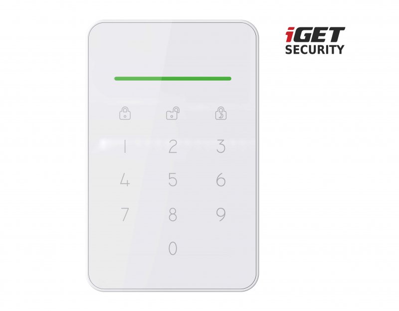 iGET SECURITY EP13 - bezdrátová klávesnice s RFID čtečkou pro alarm M5 - obrázek produktu